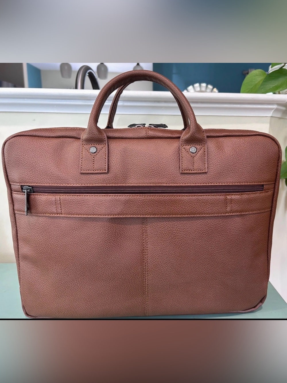 Samsonite Leather Toploader - Picture 3 of 9